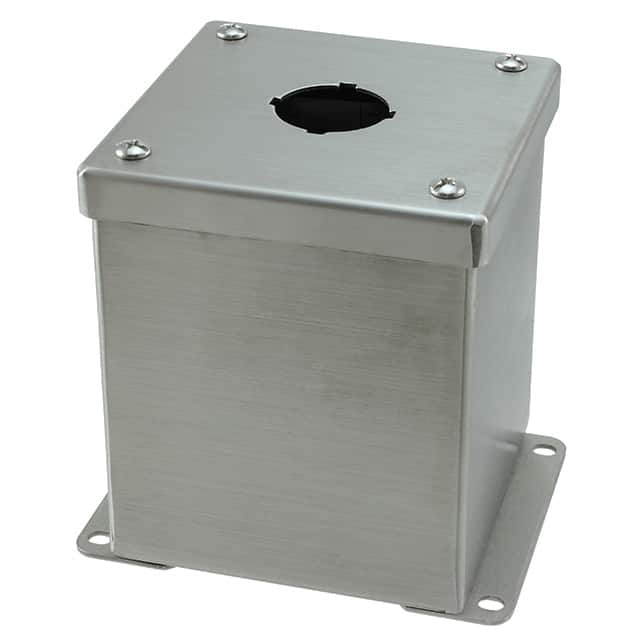 E1PBXSS BOX S STL NAT 4.016"L X 4.016"W