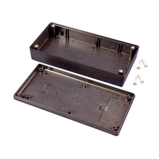 1599RFIEBKBAT BOX PLAS BLK 6.693"L X 3.366"W