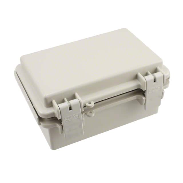 NBF-32104 BOX ABS GRAY 5.900"L X 3.930"W