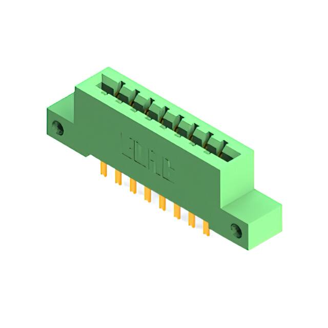 337-016-500-212 CONN EDGE DUAL FMALE 16POS 0.156