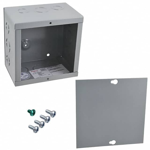 ASE6X6X4 JUNCTION BOX STEEL 6"L X 6"W