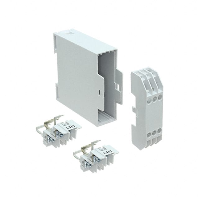 90.030 BOX PC GRAY 3.9"L X 0.89"W