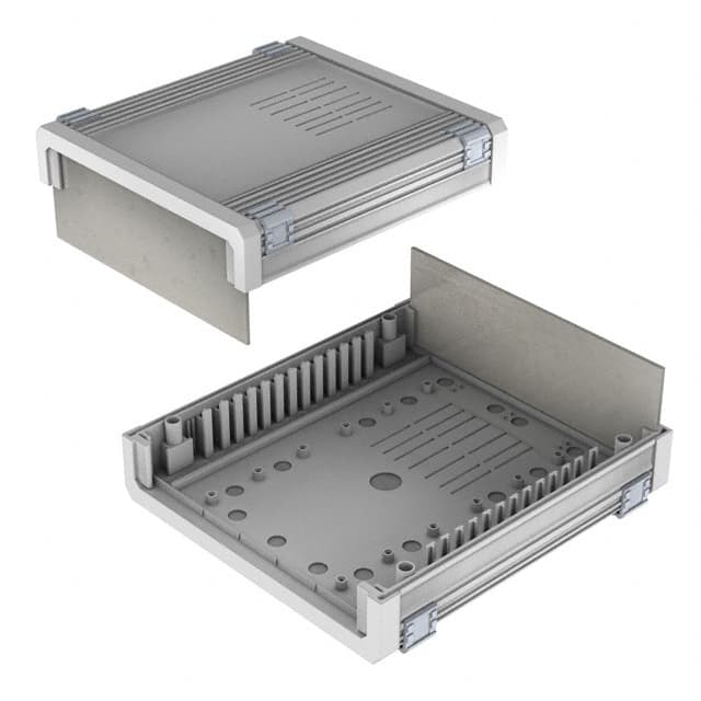 UM52020LSET BOX ABS GRAY 7.831"L X 6.209"W