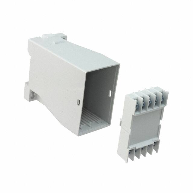 90.010 BOX PC GRAY 4.57"L X 1.77"W