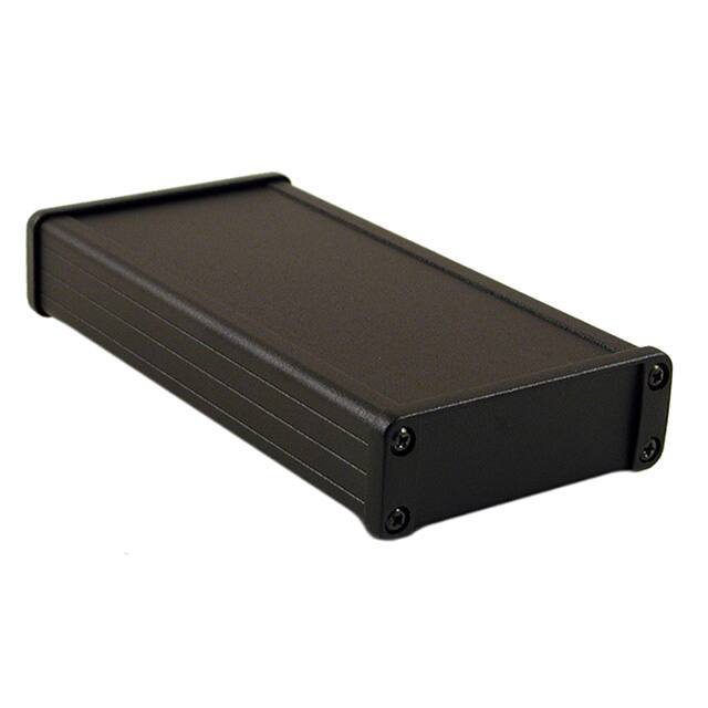 1457J1601BK BOX ALUM BLACK 6.738"L X 3.424"W