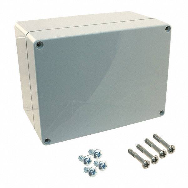 02238000 BOX PLAS GRAY 6.299"L X 4.724"W