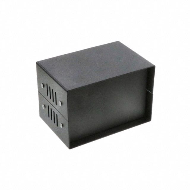 1458VB4 BOX STEEL BLACK 4"L X 6"W