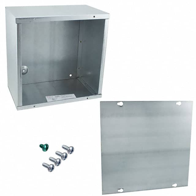 ASG10X10X6NK JUNCTION BOX STL GRY 10"L X 10"W