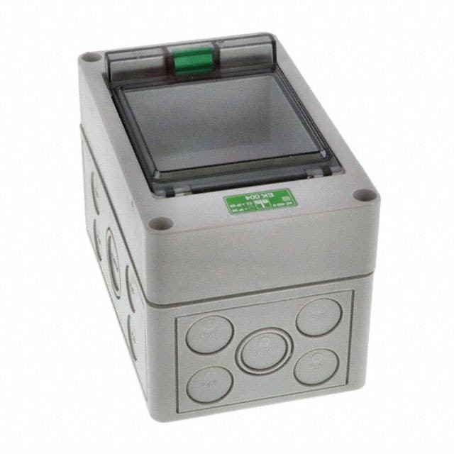 542-404 BOX PLAS GRAY 7.090"L X 4.330"W