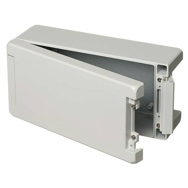 00115235 BOX ALUM GRAY 10.197"L X 5.039"W