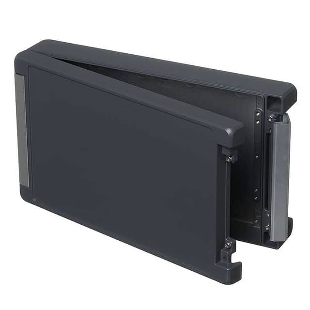 00126324 BOX ALUM GRAY 11.772"L X 6.811"W