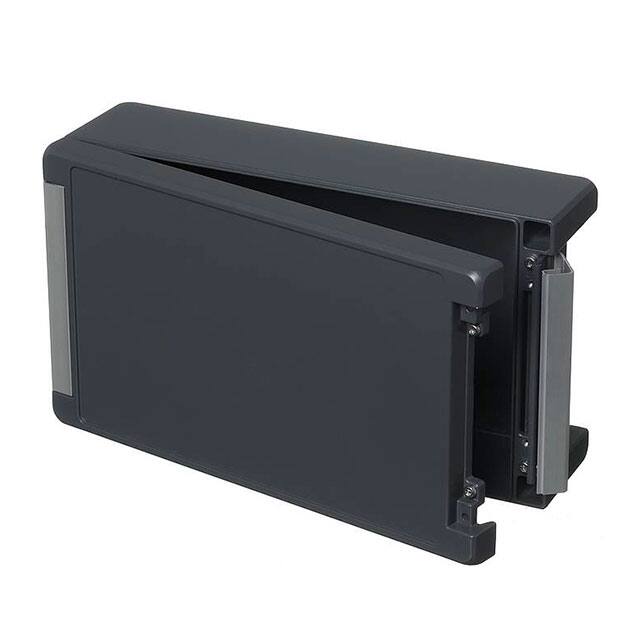 00126334 BOX ALUM GRAY 11.772"L X 6.811"W