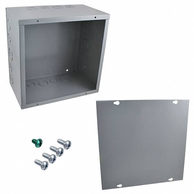 ASE10X10X6 JUNCTION BOX STL GRY 10"L X 10"W