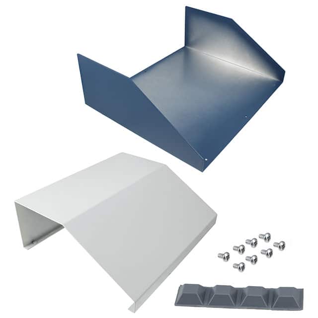 UNC 3-10-10-BLUE/WHITE CABINET ALUM BLU/WHT 10"L X 10"W
