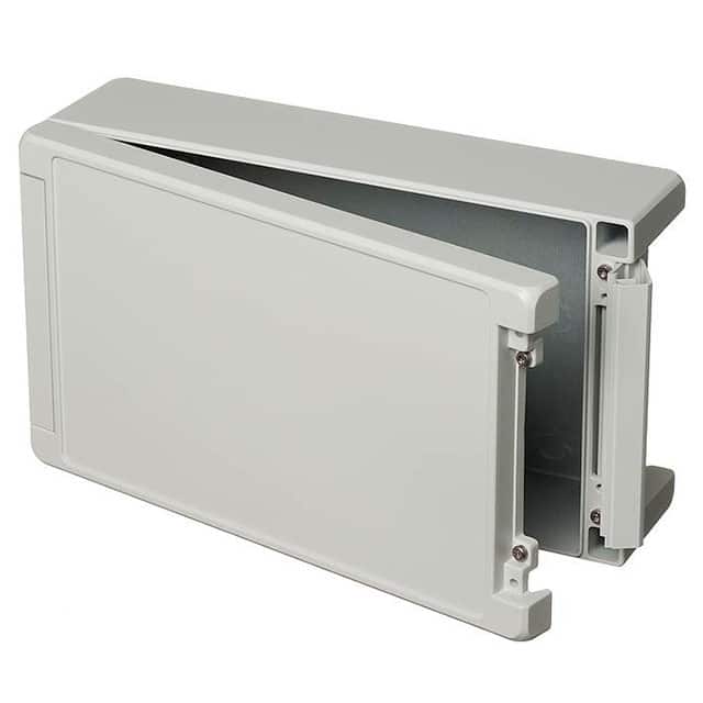 00126335 BOX ALUM GRAY 11.772"L X 6.811"W