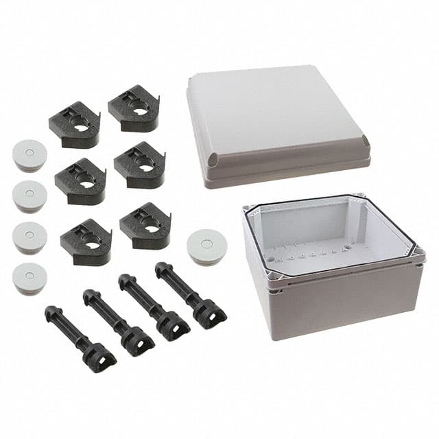 700-733 BOX PLASTIC GRAY