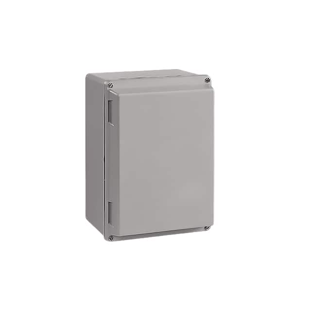 A1287JFGR JUNCTION BOX FIBERGLASS 12"LX8"W