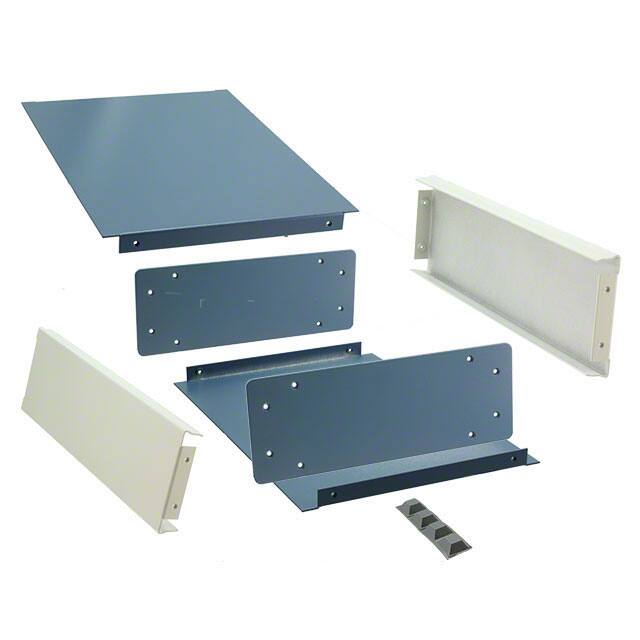 UPS 7-17-14-BLUE/WHITE CABINET ALUM 13.88"L X 16.75"W