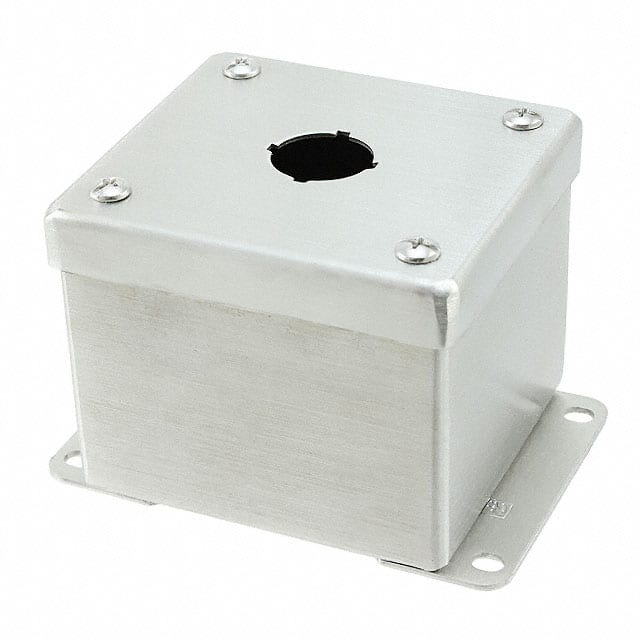 E1PBGSS BOX STEEL NAT 3.504"L X 4.252"W