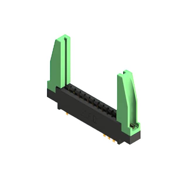 387-024-555-878 CONN EDGE DUAL FMALE 24POS 0.156