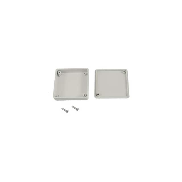 1551TTGY BOX ABS GRAY 2.360"L X 2.360"W