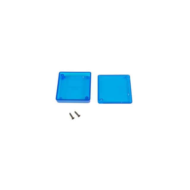 1551TTTBU BOX ABS TRN BLUE 2.36"L X 2.36"W