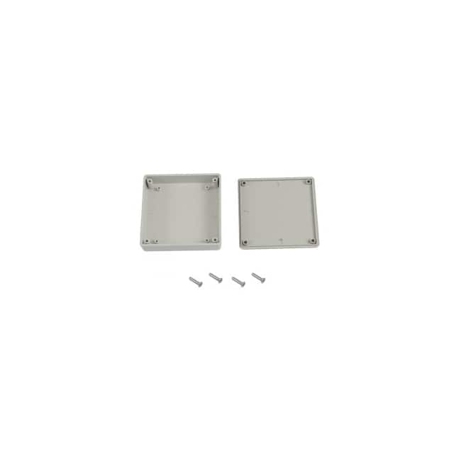 1551XGY BOX ABS GRAY 3.150"L X 3.150"W