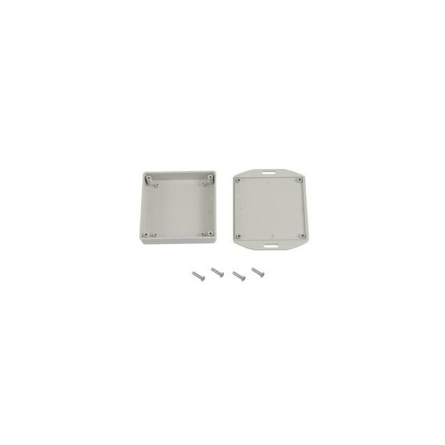 1551XFLGY BOX ABS GRAY 3.150"L X 3.150"W