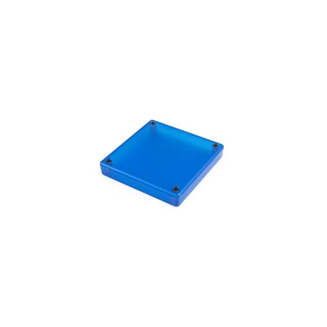 1551XXTBU BOX ABS TRN BLUE 3.15"L X 3.15"W