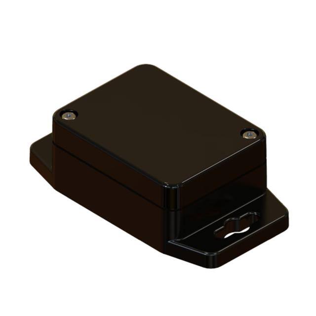 RBF32P04B08B BLACK/BLACK FLANGED BASE POLYCAR