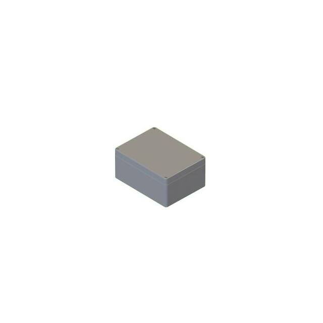 RB65P06G24G BOX PLAS GRAY 5.350"L X 3.540"W