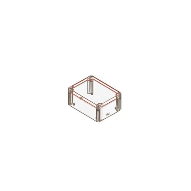 RB65P06C24C BOX PLAS CLR 5.350"L X 3.540"W