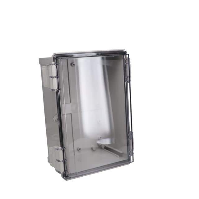 PTR-28487-C HINGED ABS PLASTIC BOX CLEAR COV