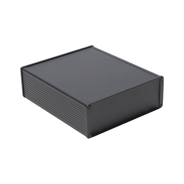 1457U2201BK BOX ALUM BLACK 8.661"L X 7.343"W