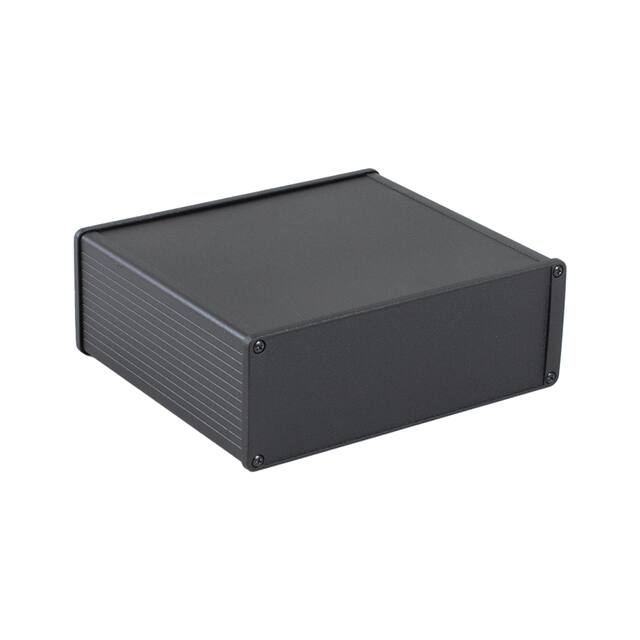 1457U1601EBK BOX ALUM BLACK 6.299"L X 7.343"W