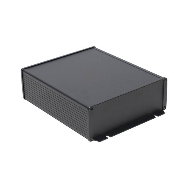 1457U2202EBK BOX ALUM BLACK 8.661"L X 7.343"W
