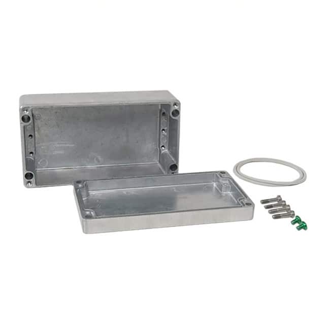 011222088 BOX ALUM UNPAINTED 8.66"LX4.72"W