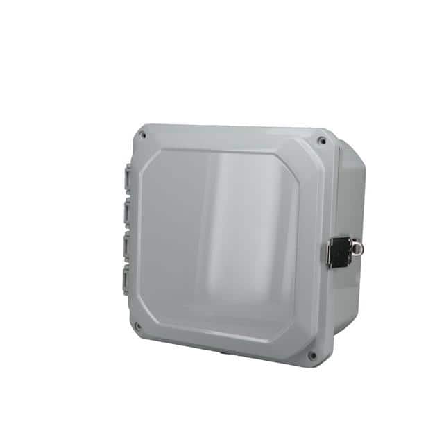 DPH-28709 GRAY HINGED COVER IP68 NEMA 6P P