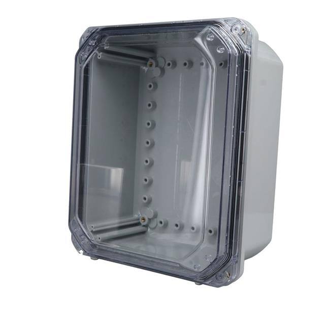 DPS-28710-C CLEAR SCREWED COVER IP68 NEMA 6P