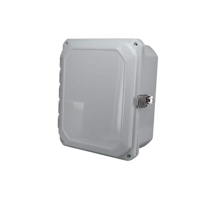DPH-28710 GRAY HINGED COVER IP68 NEMA 6P P