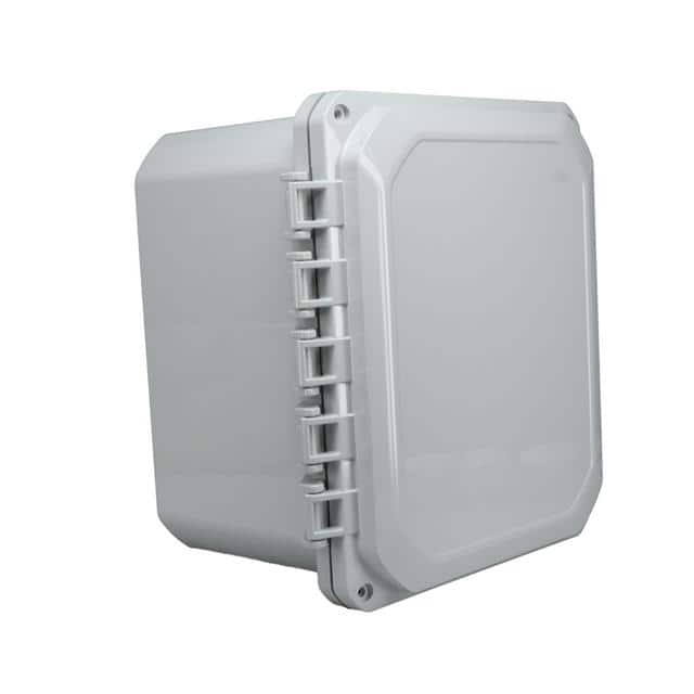 DPH-28711 GRAY HINGED COVER IP68 NEMA 6P P