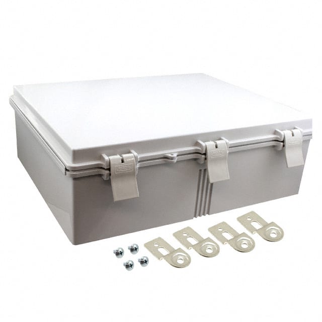 NBF-32332 BOX ABS GRAY 19.680"L X 15.740"W