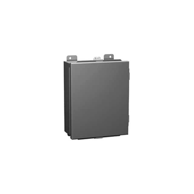 1414N4PHI6 BOX STEEL GRAY 10"L X 8"W