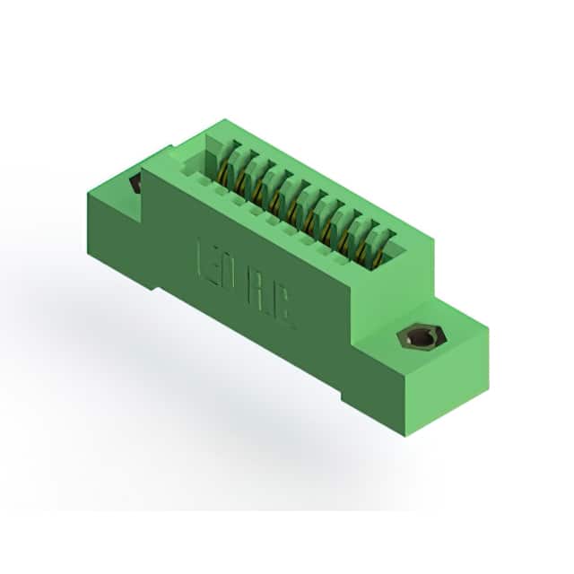 325-010-500-107 CONN EDGE SINGLE FML 10POS 0.100