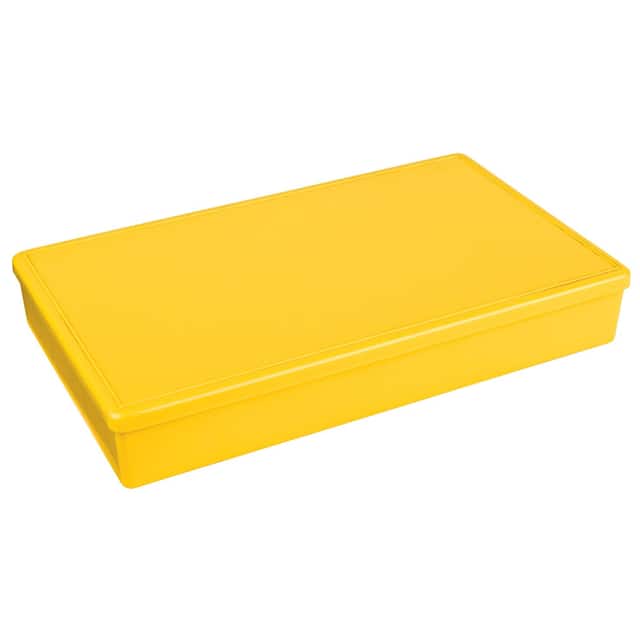 6714TF BOX PLAS YLW 10.500"L X 6.188"W