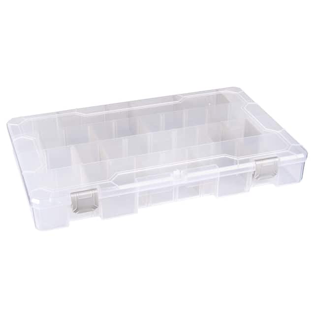 6758TE BOX PLAS CLR 13.688"L X 8.188"W