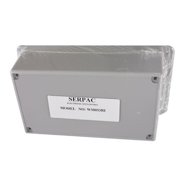 WM053RI,GY BOX ABS GRAY 5.620"L X 3.250"W