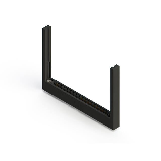 357-017-505-168 CONN EDGE SGL FMALE 17POS 0.156