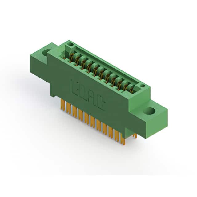345-022-500-804 CONN EDGE DUAL FMALE 22POS 0.100