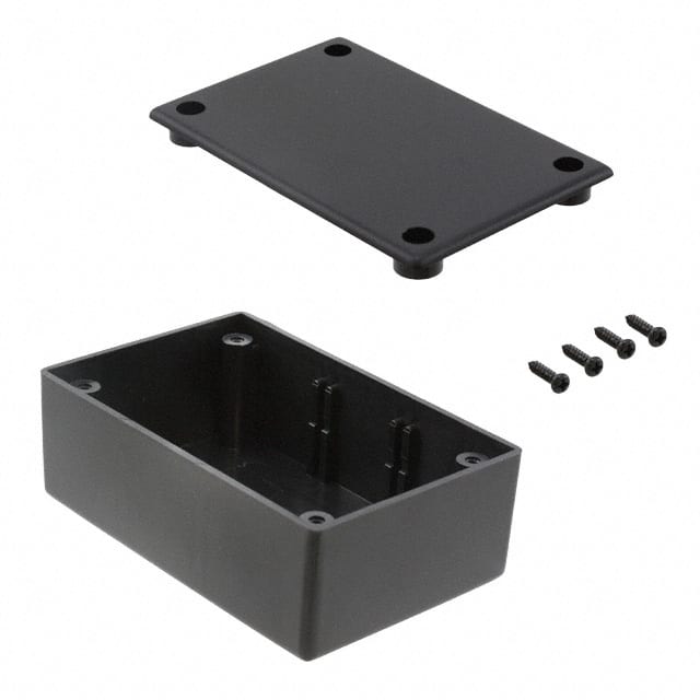 CU-1941 BOX ABS BLACK 3.268"L X 2.126"W